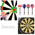 thumbnail image 2 of MasteelfCA 12pcs Magnetic Darts Safety Kids Darts Flag Pattern Darts for Target Game, 2 of 9