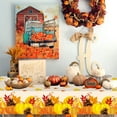 thumbnail image 4 of Thanksgiving Party Tablecloth Fall Theme Disposable Waterproof Oilproof Maple Leaf Pumpkin Design for Holiday Feast, 4 of 6