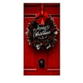 thumbnail image 4 of Cheapark Christmas Door Wreath Banner - Festive Party Door Hanging Cover, Vibrant Design for Entryway Home Holiday Decor Accents, 4 of 7