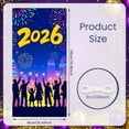 thumbnail image 2 of Golden 2026 Design 2026 New Year Banner Colorful Fireworks New Year Display Night Sky Background Vibrant Festival 2026 Celebration Backdrop for New Year Eve Party Family Gatherings, 2 of 3
