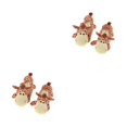 thumbnail image 4 of Jumpingount Animal Hockey sobre hielo Skate Cubre Soakers Guardias Patinaje Jirafa Jirafa 2Conjunto, 4 of 6