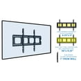 MountIt! Heavy Duty Low Profile Fixed TV Wall Mount, Fits 43"70" TVs