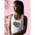 thumbnail image 2 of Mothers Day Bold  Racerback Tank Women -Image by Shutterstock, Female Large, 2 of 4