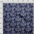 thumbnail image 3 of oneOone Rayon Dark Blue Fabric Block Quilting Supplies Print Sewing Fabric By The Yard 56 Inch Wide-L2, 3 of 8