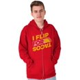 thumbnail image 5 of Funny Tacos Tuesday Eat Food Party Zip Up Hoodie Men's Women's Brisco Brands S, 5 of 6