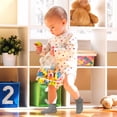 thumbnail image 2 of Toddler Boys Girls Non Slip Socks 12 Pairs Anti Skid Sticky Baby Socks Cotton Socks for 0-7 Years Little Kids Infants, 2 of 7