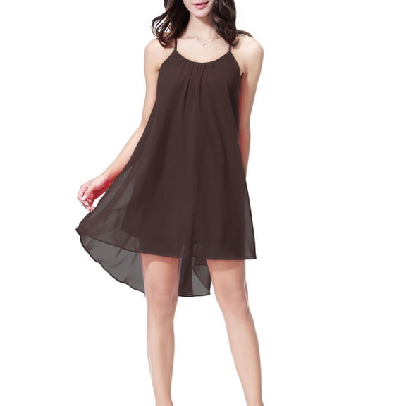 Censtreet Nightgown for Women Chemise Sleeveless Camisole Slip Nightshirt Babydoll Sleepwear Women Sleeveless Pajama Dress