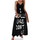 thumbnail image 1 of Nuevo vestido sin mangas I Really Care Don't U? ropa mujer verano vestido mujer elegante lujo, 1 of 7