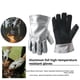 thumbnail image 2 of Guantes Aislantes de de Aluminio, Guantes Antiescaldaduras, Guantes de Seguridad de Industrial Resistentes Al del Horno, 2 of 5