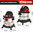 thumbnail image 4 of Shop-Vac 5 Gallon 4.5 Peak HP Wet Dry Vacuum, 4 of 10