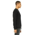 thumbnail image 3 of Bella Canvas Men`s Drop Shoulder Fleece, XS, Black, 3 of 3