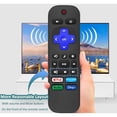 thumbnail image 4 of (2-Pack)Upgraded Replacement Remote Controls — Compatible with All Roku TVs (Not Compatible with Roku Stick or Roku Box), 4 of 9