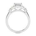 thumbnail image 2 of IGI Certified 1 Carat Cushion Shape Lab Grown Diamond Engagement Ring | 14K White Gold | Beatrice Marquise Side Stone Diamond Ring | FG-VS1-VS2 Quality Friendly Diamonds, 2 of 6