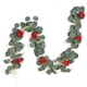 thumbnail image 5 of sweethay Colgante de simulación de guirnalda de rosas de hoja de eucalipto artificial de 2 m Type2 NO2, 5 of 6