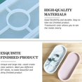 thumbnail image 5 of 2X Silicone Oval Ashtray Mold Coaster Epoxy Resin Mold DIY Jewelry Tray Tray, for Craft Jewelry, 5 of 7