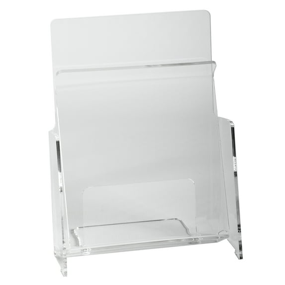 Hold Down Style Half Sheet Booklet, Greeting Card or 5.5x8.5 Holder - 2 Pack - Cards and Brochures are Held in Place