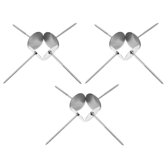 HOOWIFFY 12-Piece Stainless Steel Flower Nail Mold Set for Cake Baking and Decoration
