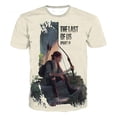 thumbnail image 3 of Cosdaddy The Last Of Us Ellie-disfraz de Cosplay para adulto, Camiseta con cuello redondo y estampado 3d, camisa de Halloween, 3 of 5