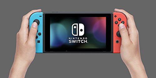 Nintendo Swtich 7 items Bundle:Nintendo Switch 32GB Console Red and  Blue,64GB Micro SD Card and Nintendo Controllers Gray,4 Game Disc1-2-Switch  Just 