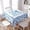 Blue, variant on Blue Chinoiserie Mahjong Tablecloth, 55 x 55 Inch