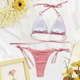 thumbnail image 4 of Traje de baño para mujer, moda, cómodo, bikini, traje de baño liso para mujer, bikinis, trajes de baño para mujer, conjuntos de bikini para mujer, trajes de baño bikini para mujer, 4 of 4