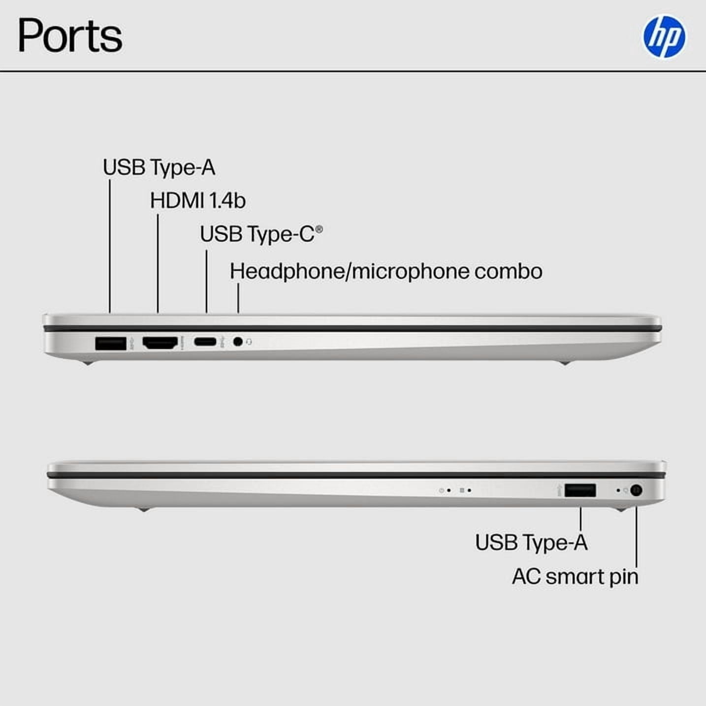HP 17 Laptop, 17.3" HD+ Touchscreen, Intel Core Ultra 7 255U Processor (Beat i7-1355U), 16GB RAM, 1TB SSD, Webcam, HDMI, Backlit Keyboard,Wi-Fi 6, Windows 11 Pro, Silver
