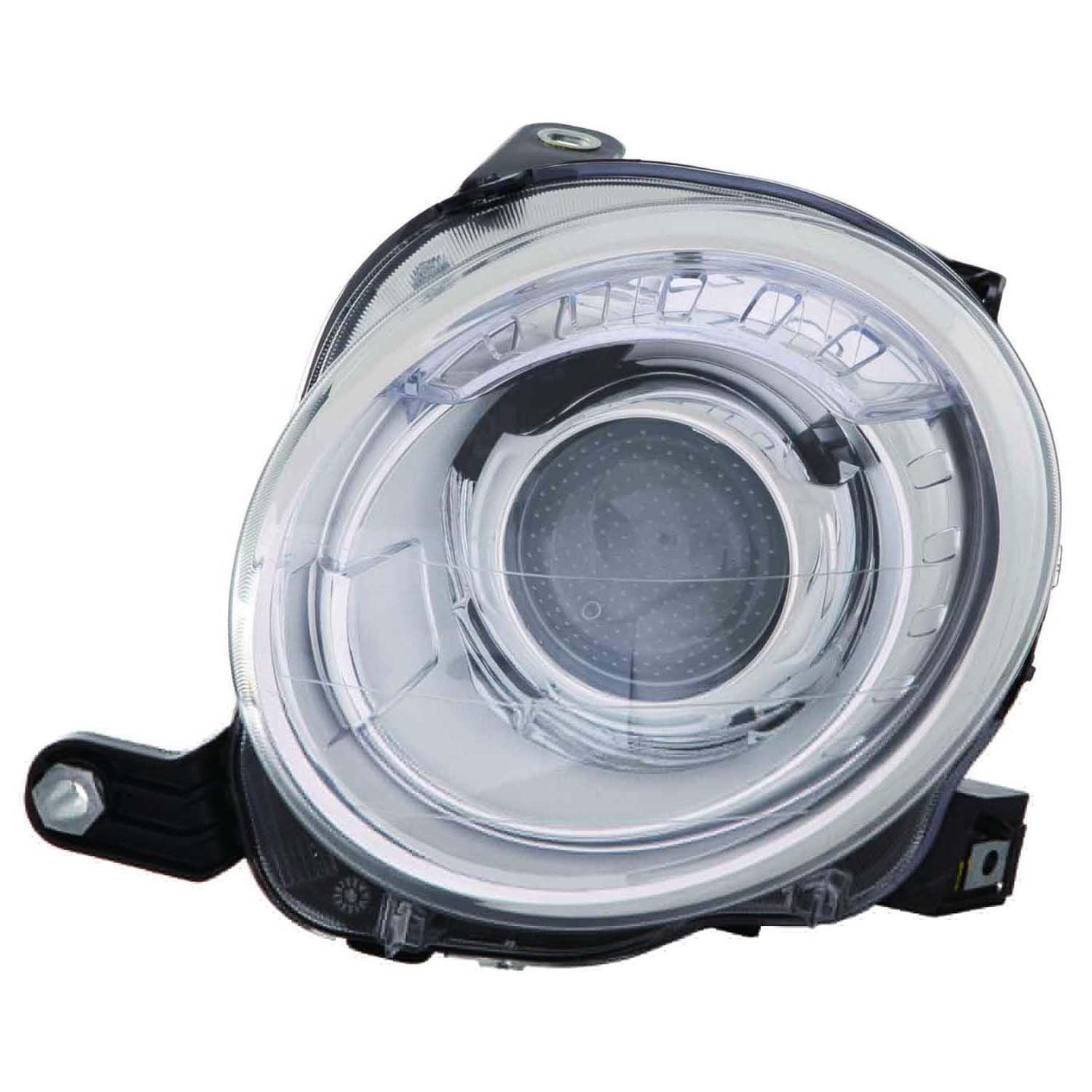 NEW HEADLIGHT ASSEMBLY RIGHT SIDE FITS 2012-2016 FIAT 500