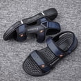 thumbnail image 6 of IUJSOY Mens Sport Sandals Open Toe Water Sandals with Arch Support for Outdoor Beach Travel Summer, 6 of 7
