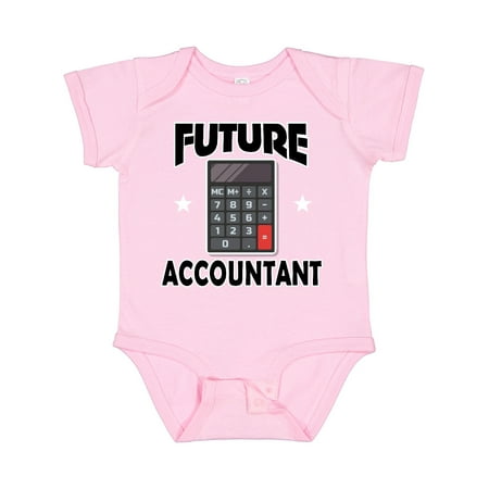 

Inktastic Accounting Future Accountant Baby Outfit Gift Baby Boy or Baby Girl Bodysuit