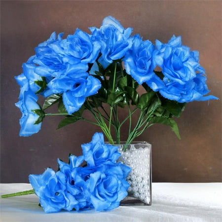Efavormart 84 Artificial Open Roses For Diy Wedding Bouquets Centerpieces Arrangements Party Home Decorations Wholesale Supplies