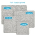 thumbnail image 2 of Yeacher Thick Wool Ironing Mat for Quilting Smooth Pressing Pad Quilting Supplies Heat Resistant for Ironing Sewing Cutting on Ironing Board Tabletop Countertop Four Convenient Sizes Optional, 2 of 7