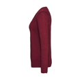 thumbnail image 4 of Russell Collection - Jersey de punto con cuello en V para mujer (Arándano), 4 of 6