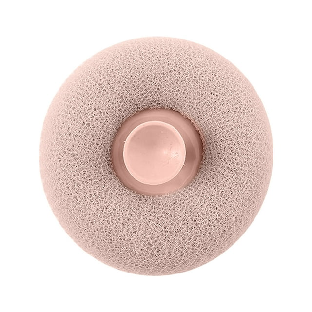 Fiudx Pelota de Masaje para Baño, Masaje 3D y Poder de Limpieza, Diseño Suave y Elástico, Mango Cómodo, Anticaída y de Secado Rápido, Herramienta de Baño Doméstica, Uso Unisex, Incluye 1 Pelota.