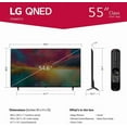thumbnail image 3 of LG QNED75 55-Inch QLED NanoCell 4K Smart TV - Quantum Dot Nanocell, AI-Powered, Alexa Built-in, WebOS, Game Optimizer, Dynamic Tone Mapping, Magic Remote, 55" Television (55QNED75URA, 2023), 3 of 8