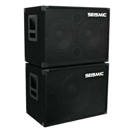 Seismic Audio NEW 1x15 & 2x10 BASS GUITAR SPEAKER CABINET 115 210 -