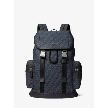 Michael Kors Cooper Logo Printed Backpack Admiral Blue