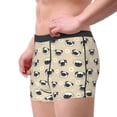 thumbnail image 2 of Honeii Pug Dog Face Men's Underwear Boxer Briefs Pack, ComfortSoft Boxer Brief for Men, Moisture-Wicking Breathable-Small, 2 of 5