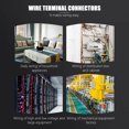 thumbnail image 4 of MasteelfCA 390pcs Copper Wire Crimp Connector Cord End Terminal Insulated Ferrule, 4 of 7