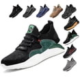 thumbnail image 1 of Chaussures à Embout d'Acier pour Hommes, Légères, Anti-Perforation, Espadrilles de Sécurité, 1 of 5