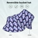 thumbnail image 2 of Balery blue starry sky Skull flower Sombreros para el sol para hombre y mujer, sombrero de pescador con UPF 50+, 2 of 6
