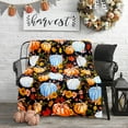 thumbnail image 4 of Fall Throw Blanket Thanksgiving Throw Blankets and Throws Fall Pumpkin Blanket Super Soft Cozy and Plush for Couch and Chair(50" x 60"), 4 of 6