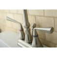 thumbnail image 3 of Kingston Brass KS2618ZL 4 in. Centerset Bathroom Faucet, Brushed Nickel, 3 of 4