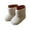 Beige, variant on breaise Girls Faux Fur Boots,Kids Warm Plush Lining Furry Winter Boots for Toddler,Cozy Fluffy Snow Boots