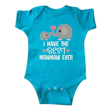 

Inktastic Best Mawmaw Ever Grandchild Gift Gift Baby Boy or Baby Girl Bodysuit