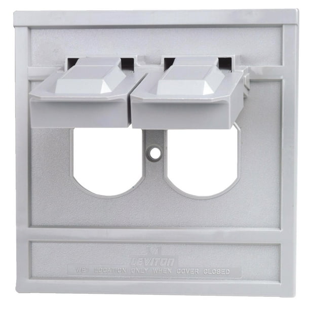 Leviton Commercial Grade Weatherproof Outdoor Outlet Cover Walmart