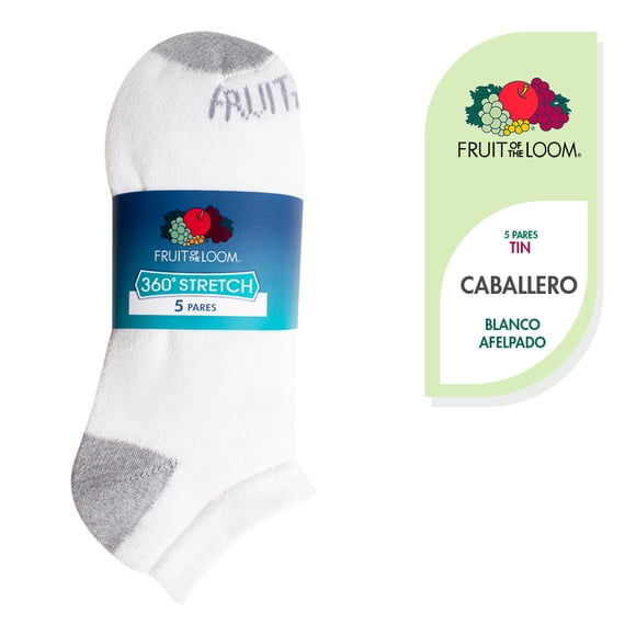 Set de Tines Fruit of the loom Para Hombre Elástico Multicolor 5 Pares Talla Unitalla