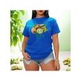 thumbnail image 2 of Playera Blusa De KIWI – Estilo Tropical que Te Llena de Vida Ropa Para Mujer Color Aqua Talla Extra Grande Marca Emil SaEs, 2 of 4