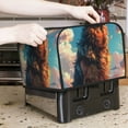thumbnail image 7 of Disketp Colorful Cloud Shepherd Dog 4 slice Toaster Cover, Four Slice Toaster Appliance Dust-proof Cover For Kitchen Small Appliance Dust Cover, 7 of 7