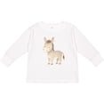 thumbnail image 3 of Inktastic Cute Little Donkey Boys or Girls Long Sleeve Toddler T-Shirt, 3 of 5