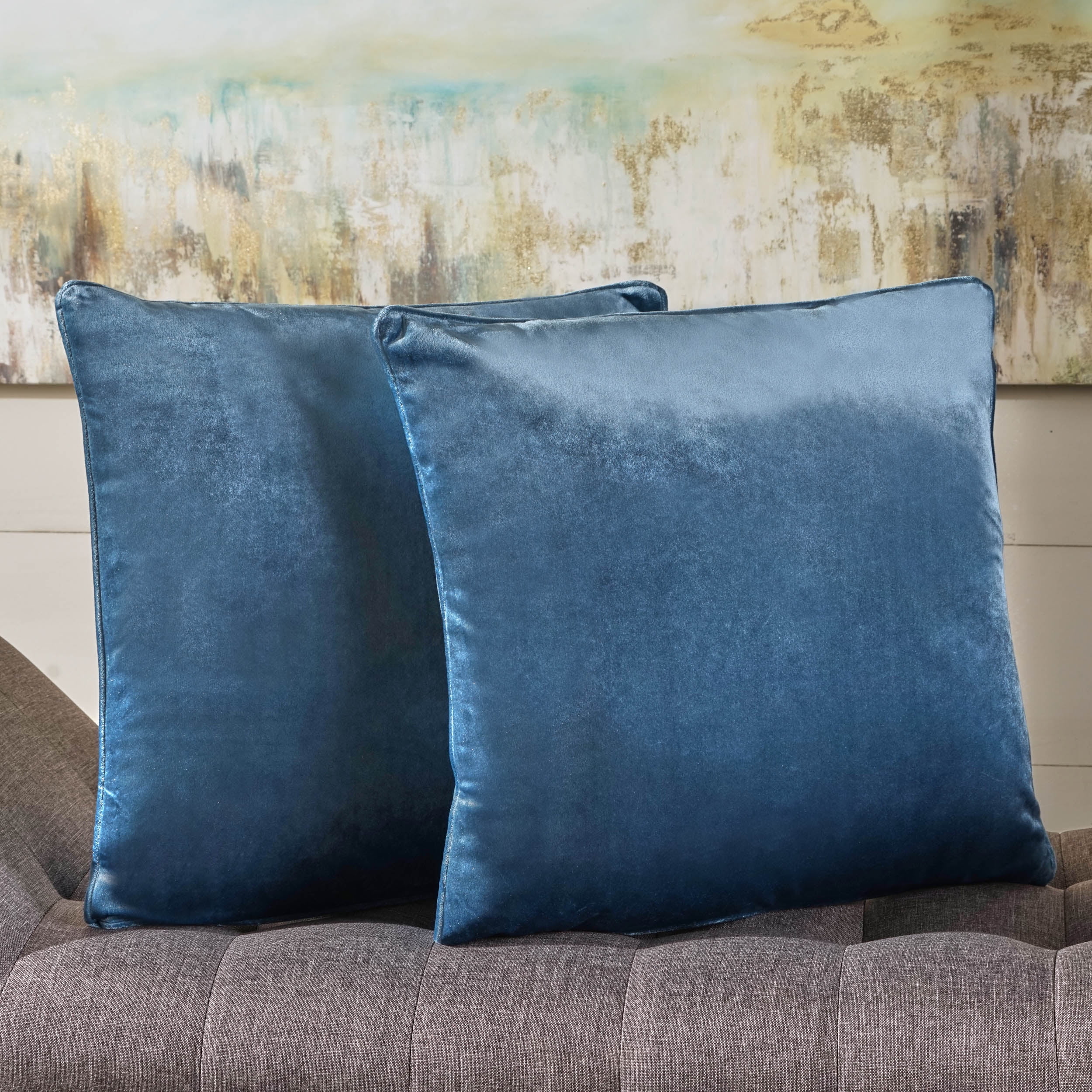 velvet pillows